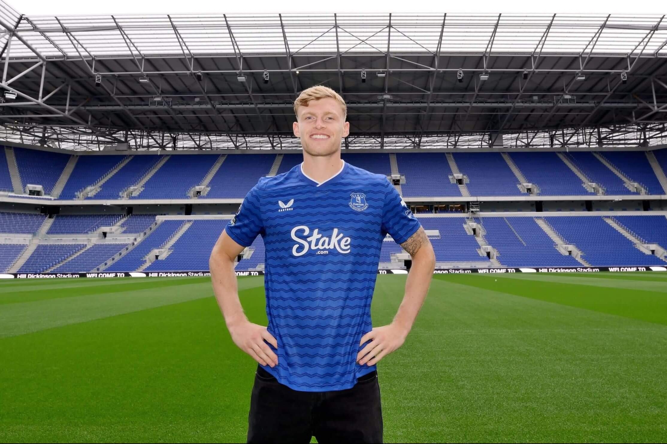 Everton Gia Hạn Hợp Đồng với Trung Vệ Jarrad Branthwaite đến Năm 2030